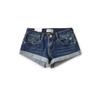 Женские джинсовые шорты-hotpants в ретро-стиле с низкой талией и рваным краем, лето 2025