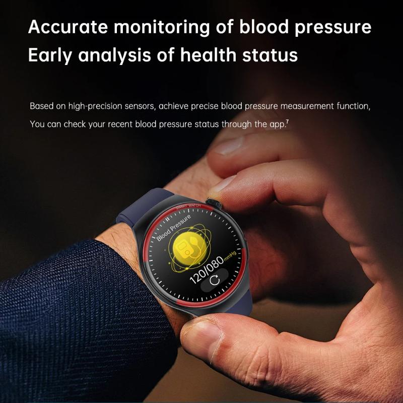 2025 Новые Смарт-часы высокого класса с лазерным обнаружением для мужчин ЭКГ+ФПГ Точное Измерение Кровяного Давления и Пульса Вызов по BT NFC Часы для Здоровья