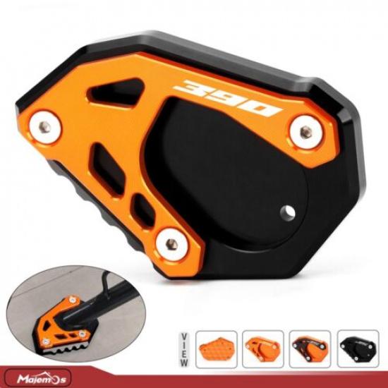 For 390Duke 2024 2025 Foot Side Stand Extension Duke390 Kickstand Plate Base