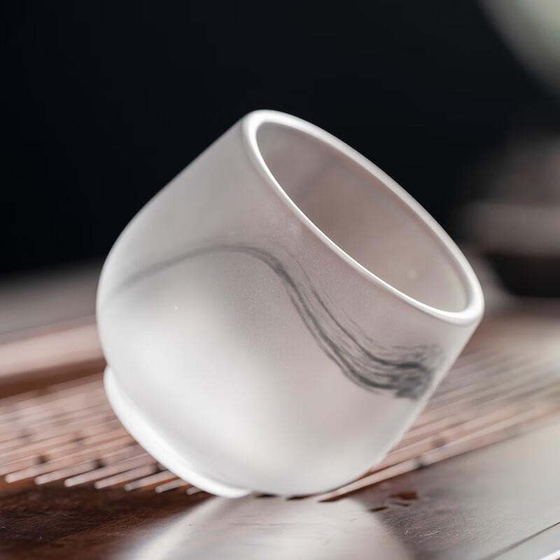 Chaxun 110ml Glazed Tea Tasting Cup