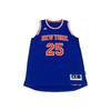NBA Knicks Командная майка Роуз Гостевая номер 25 Дышащая модная баскетбольная майка без рукавов Унисекс майка 7470A-3KB-K93257