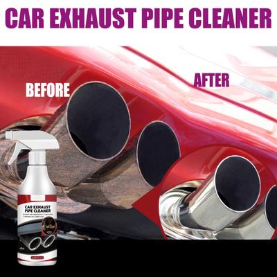 60 мл очиститель для удаления выхлопной трубы, средство для ухода за выхлопными газами, средство для чистки автомобиля, ремонтное оборудование