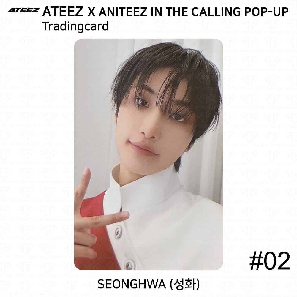 ATEEZ X ANITEEZ В ЗОВЕ ПОП-АП MD Торговая карточка Юнит KPOP K-POP Сонхва