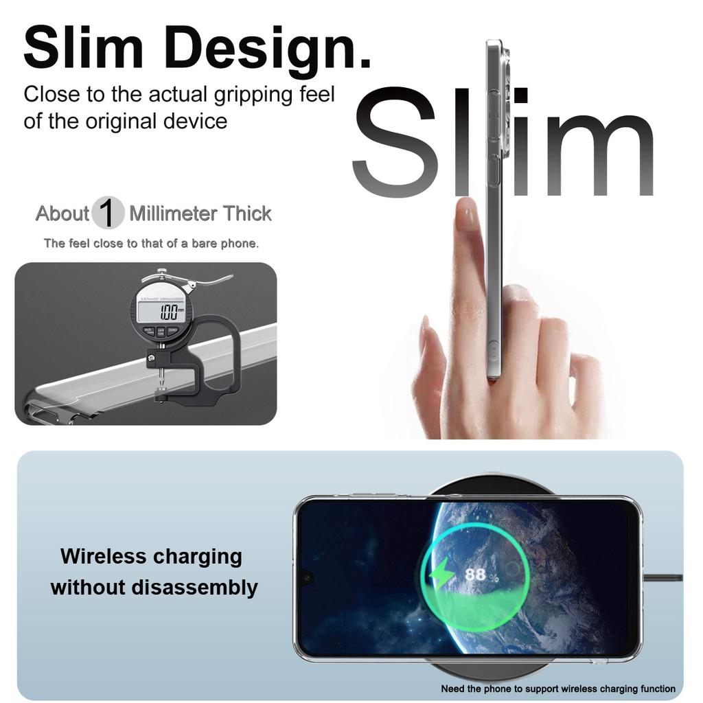 Чехол для телефона Samsung Galaxy S25 FE 5G IMAK Мягкий тонкий чехол серии UX-5