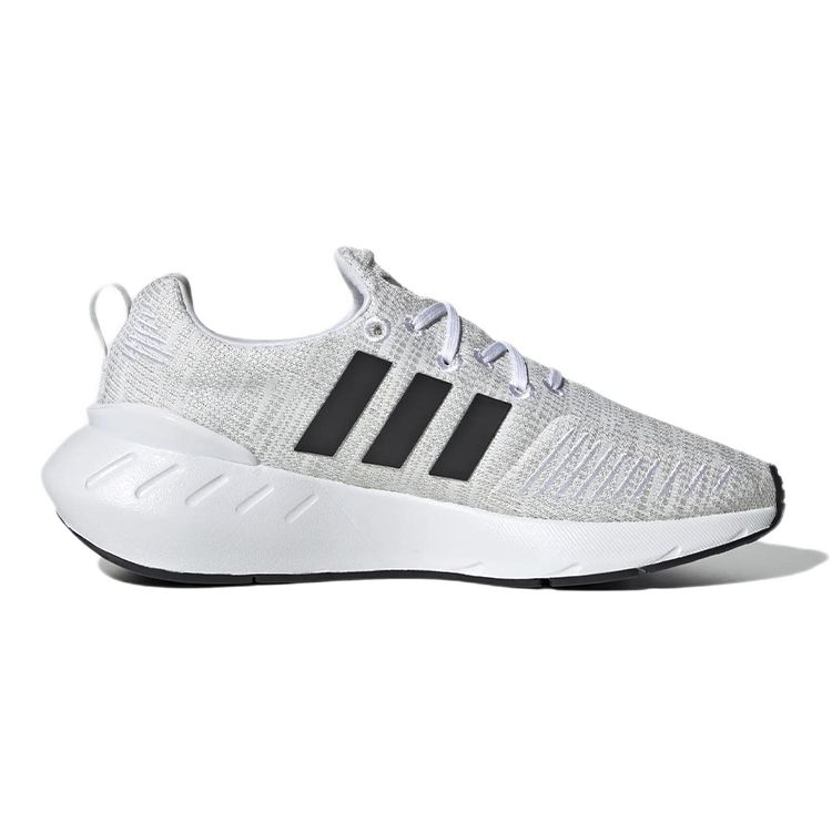 Adidas Swift Run 22 J White Grey Kids Sneakers Cloud-White Core-Black Grey-One GW8179