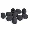 Set of 10 Replacement Windscreen Microphone Sponges for Headsets, Intercoms, Lapel Microphones, Large Speakers, and Loudspeakers, 8mm, 15mm, or 13mm I