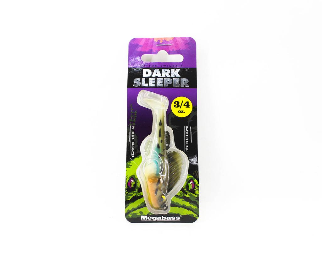 Megabass Мягкая приманка Dark Sleeper 3 дюйма, 3/4 унции Haze (1189)