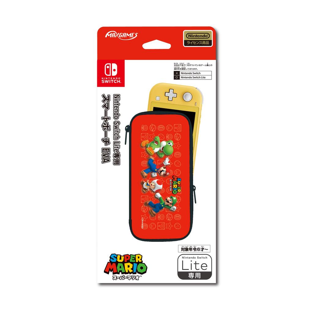 Licensed Smart Pouch for Nintendo Switch Lite EVA Super Mario [Nintendo Product]