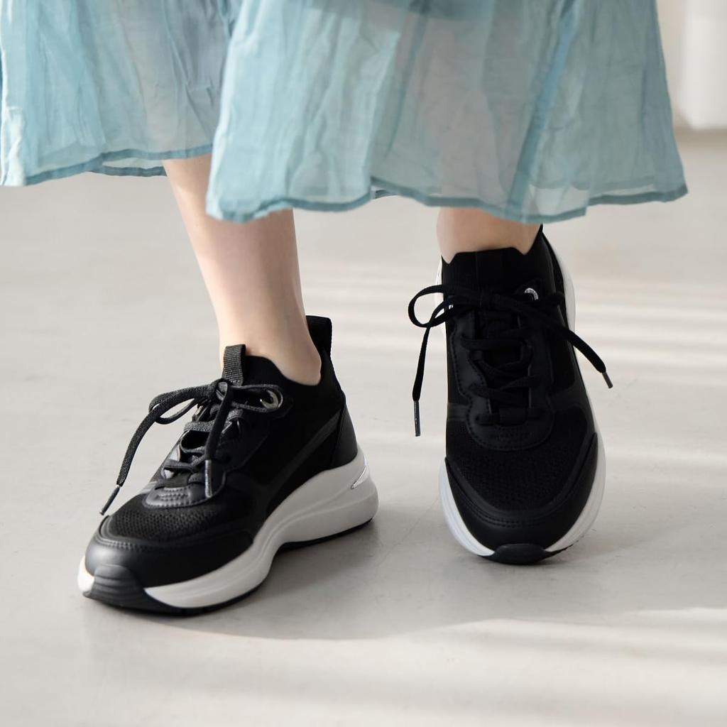 HIMIKO Himiko Knit Combination Sneakers 657105 Black 240 / / /