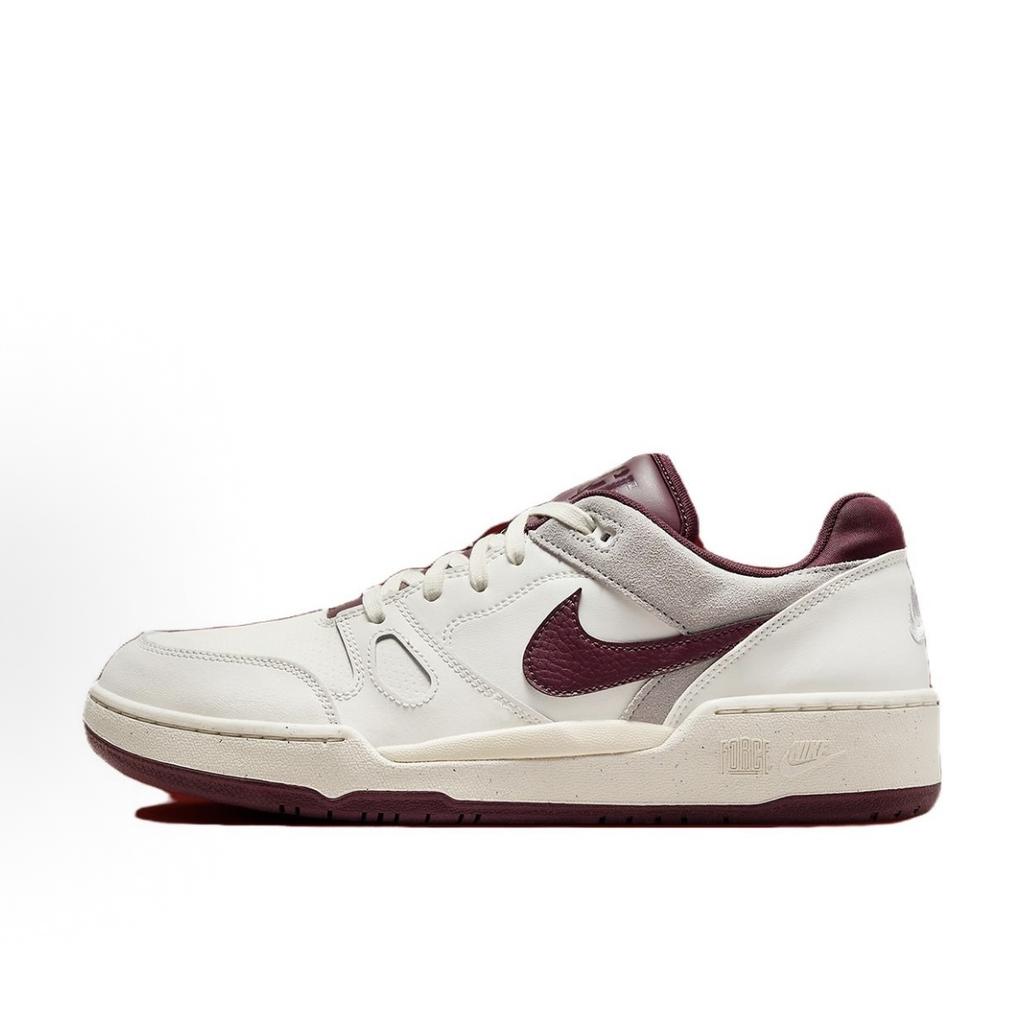 Nike Full Force RISK CNY Year Of The Horse, Flying Horse Trendy Low top Skateboard Shoes Unisex White Red FZ4629-100(Team27-)
