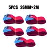 5Pcs 2M Tension Rope Tie Down Strap Strong Ratchet Belt Car Luggage Bag Cargo Lashing Strap Zinc Alloy Zinc Nylon 5 Color