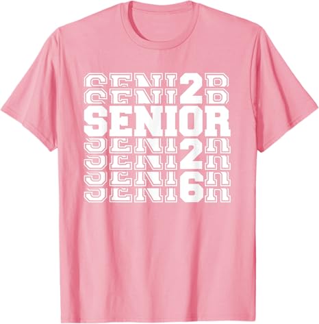 Grad Done Class of 2026 Senior 26 Congrats Graduation Gift TShirt Letters Printed Saying Tee Short Sleeve Blouses Round Neck