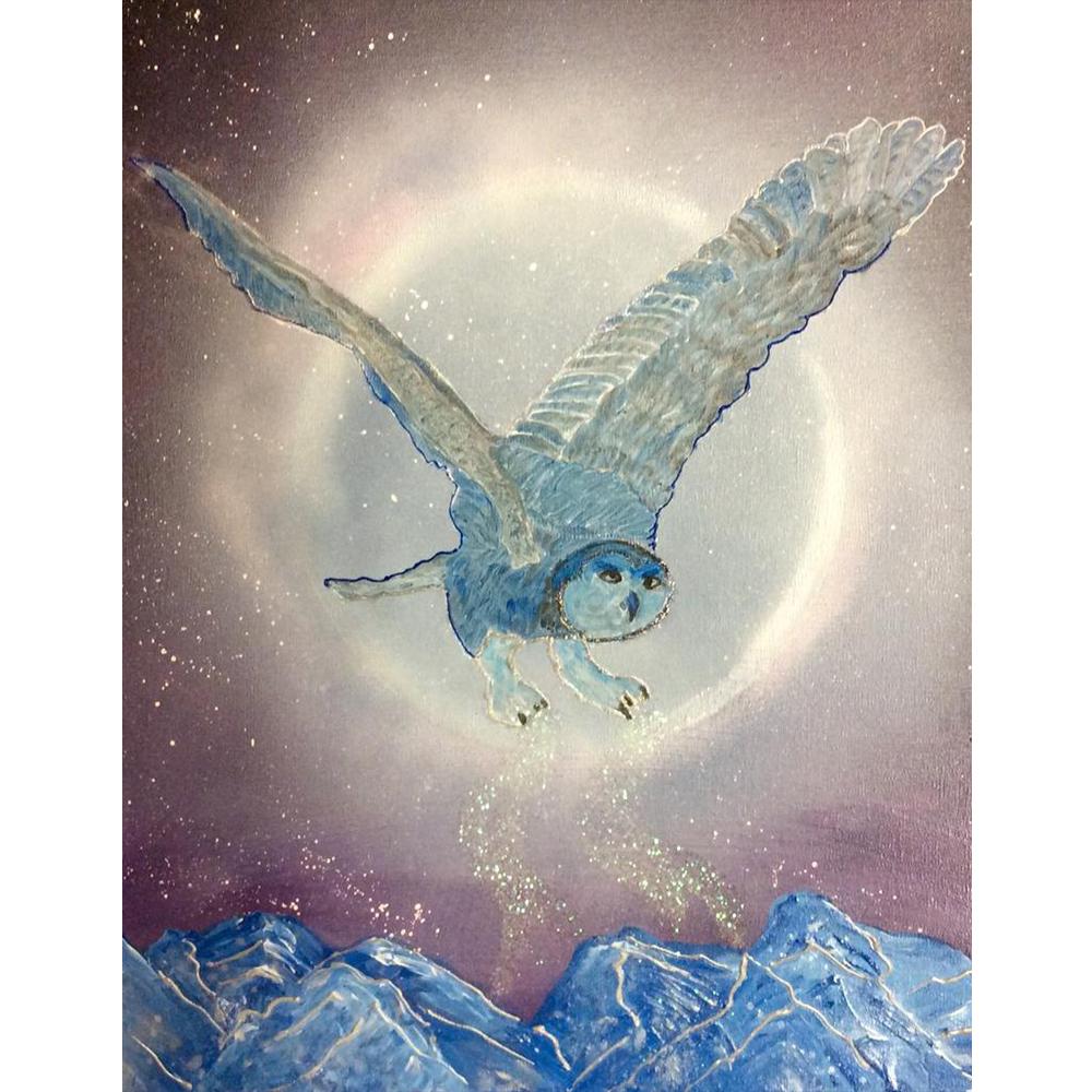 Полная площадь Алмазная картина Портрет Красочные животные Алмазная вышивка Волк Сова Пантера Изображение Стразы Вышивка Крестом Рождественские украшения