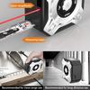 L aser Tape Measure 2 in 1 Digital La ser Distance Meter Measuring Area/Volume/Pythagorean 131Ft/40M