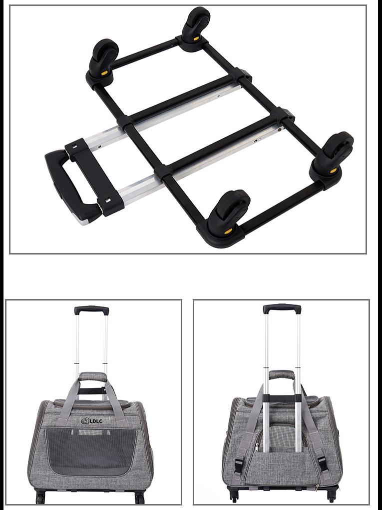 Съемная сумка на одно плечо для перевозки домашних животных - увеличенная переноска для кошек и собак