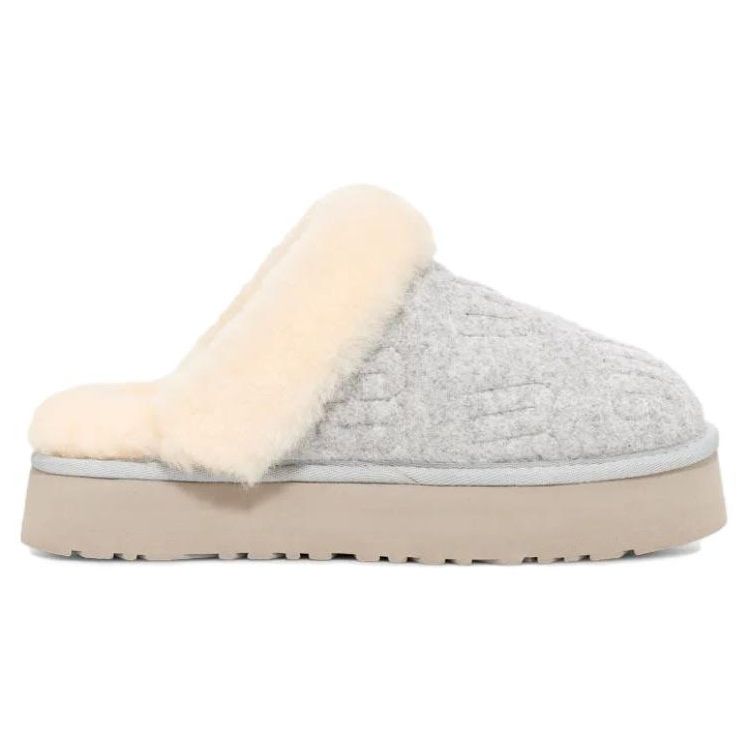 UGG Round Toe Slip-On Clogs Women Footwear Gray 1143986-GREY