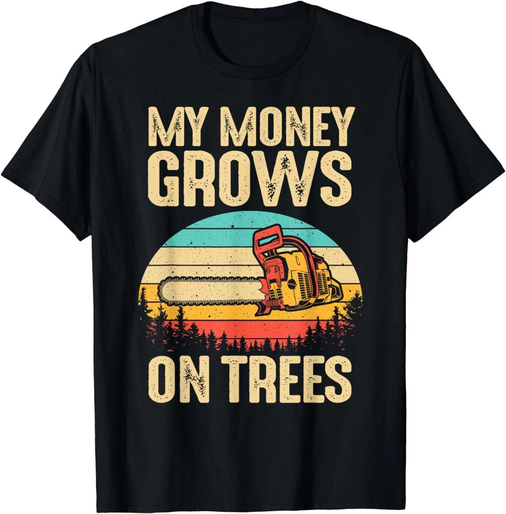 Funny Arborist Logger Gift Men Cool Tree Climber Lumberjack Tee Unisex T-Shirt