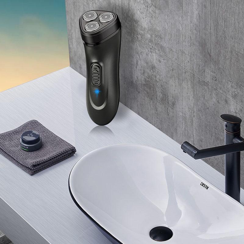Новая электробритва, USB аккумуляторная бритва, мужская портативная бритва, бритва с тремя головками