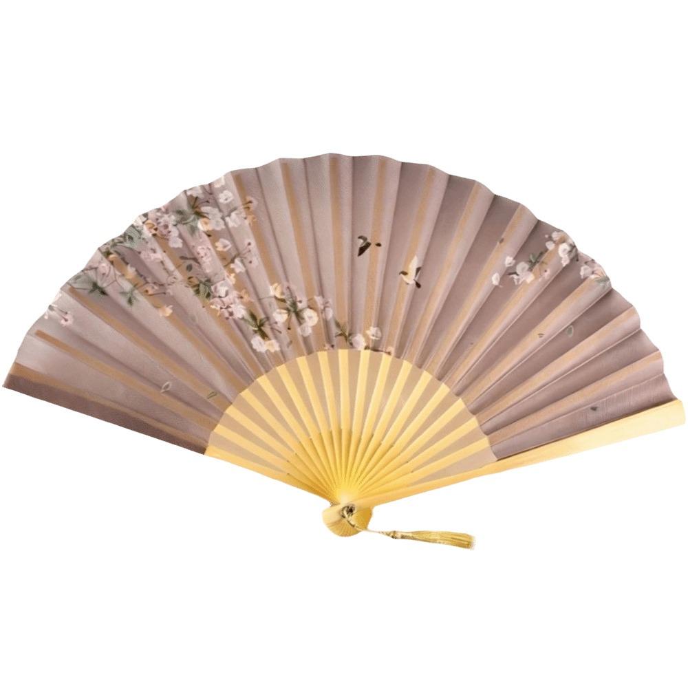 Chinese Style Hand Fan Collapsible Dance Fan Home Ornaments Decorative Fan Wedding