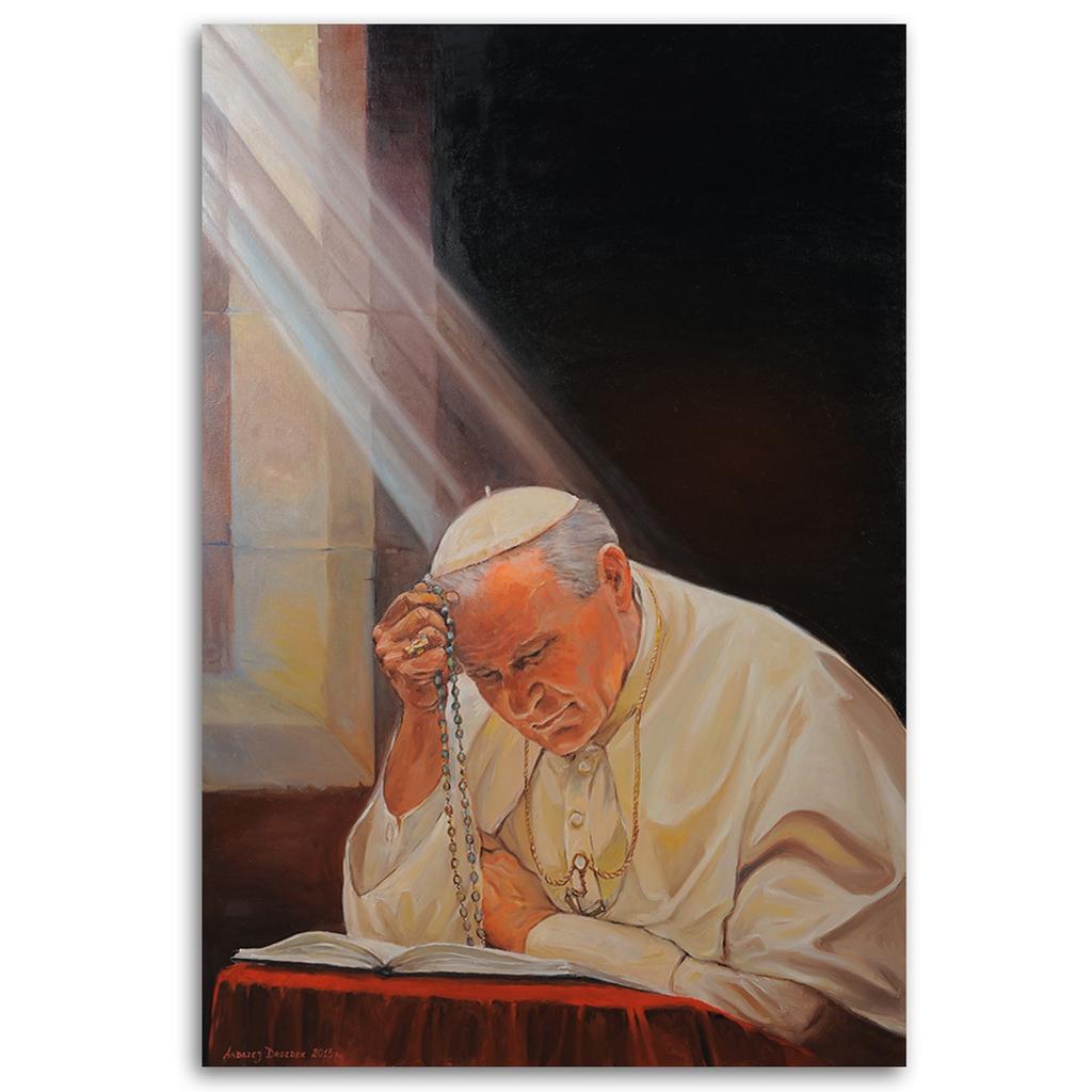 Canvas print, Pope John Paul II