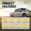 Глянцевые Черные Накладки на Стойки для Ford F-150 2004-2014, Набор из 4 шт., Детали Накладки на Дверь