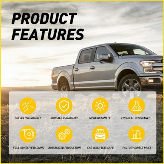 Глянцевые Черные Накладки на Стойки для Ford F-150 2004-2014, Набор из 4 шт., Детали Накладки на Дверь