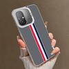 Роскошная Спортивная Линия Cool Stripe Мягкий Чехол для Телефона для Xiaomi Redmi 15C 15 14C 13C 12C Poco X5 X6 X7 Pro X3 F8 F7 Ultra M8 13 12 Cov