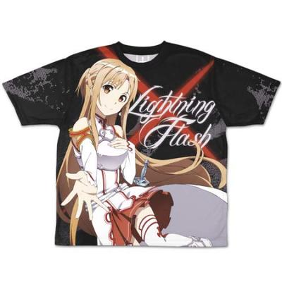 Sword Art Online Alicization Asuna of Flash полная графика размер S Двусторонняя футболка