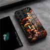 Colorful Mushroom Phone Case For IPhone 17 Pro Max 15 Pro 16 14 Plus 12 13 Mini 11 Pro Shockproof Glass Cover