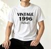 Assorted Vintage 1996 Prints T Shirt Legends Were Born In 1996 Unisex Unisex Unisex 30 Years Old Retro Distressed Casual Present Tee