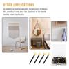 Upgraded Picture Frame Nails Pack of 50 Versatile Half-round Head Nails Picture Frame Tack Suitable for Various Surfaces