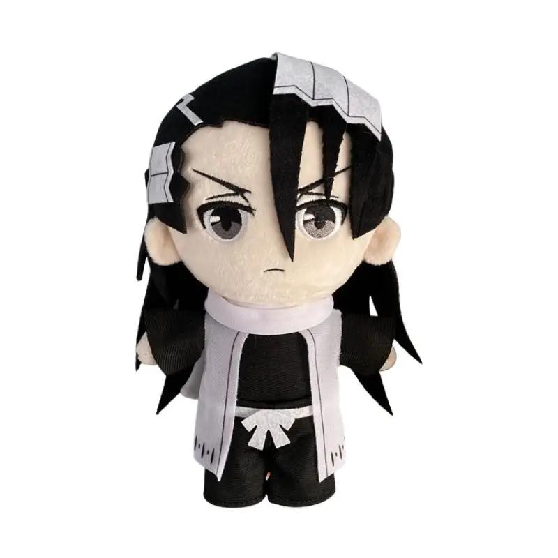Anime BLEACH Plush Toy Kuchiki Byakuya Kurosaki ichigo Aizen Sousuke Zaraki Rukia Ichimaru Gin Stuffed Doll Soft Figure Fan Gift