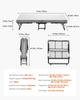 Rollaway Bed Folding Bed with 4 in Foam Mattress for Adults and Guest