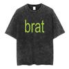 At-Shirt Men'S And Women'S Crento Clothing Fashion Retro Ha-Size Washed T-Shirt Urxcx Pop T-Shirt Rli