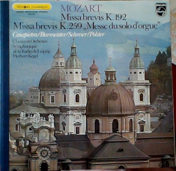 LP Record HERBERT KEGEL RUNDFUNKSINFONIEOR  Mozart Missa Brevis K. 192 Missa 6500867 PHILIPS France Classical Used