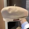 Ретро берет ручной работы весна осень женский черный бежевый шерстяной берет хаки коричневый малярная шляпа женская зимняя темпераментная кепка Sense