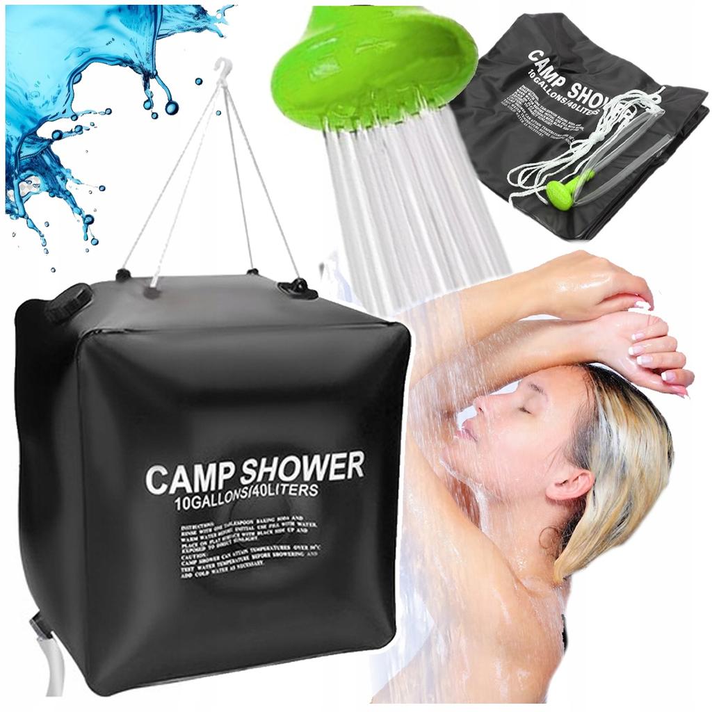 [PACZA][1] Solar tourist shower with a 40l tank D971