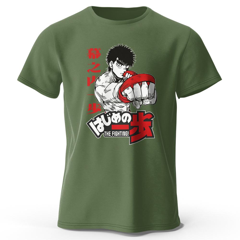Unisexs New Summer T Shirt Japanese Cartoon Boxing Gym Print Anime Graphic Tees For Unisex Unisex Tops