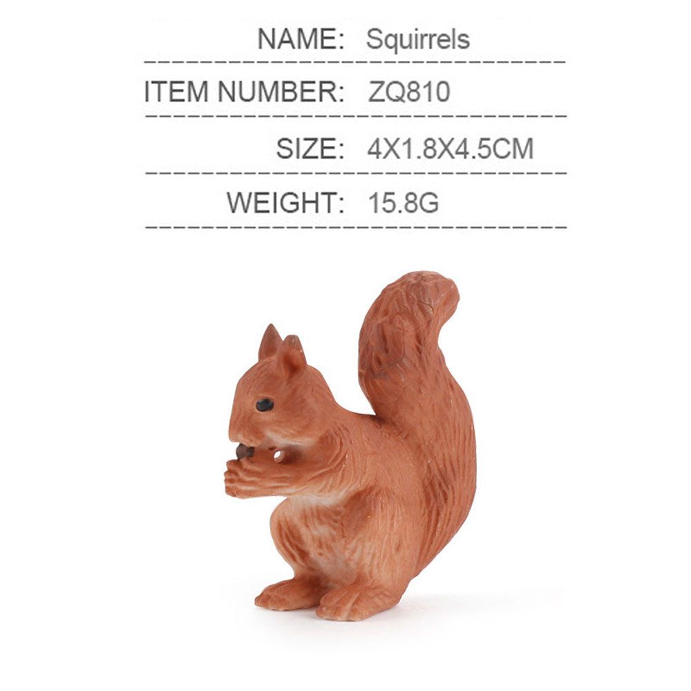 Rabbit Deer Family Fox Artificial Home Decor Animals Figures Miniature