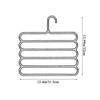 Bedroom Wardrobe Multilayer 5 Layers Storage Rack Clothes Hanger Pants Hangers Trousers Hanger