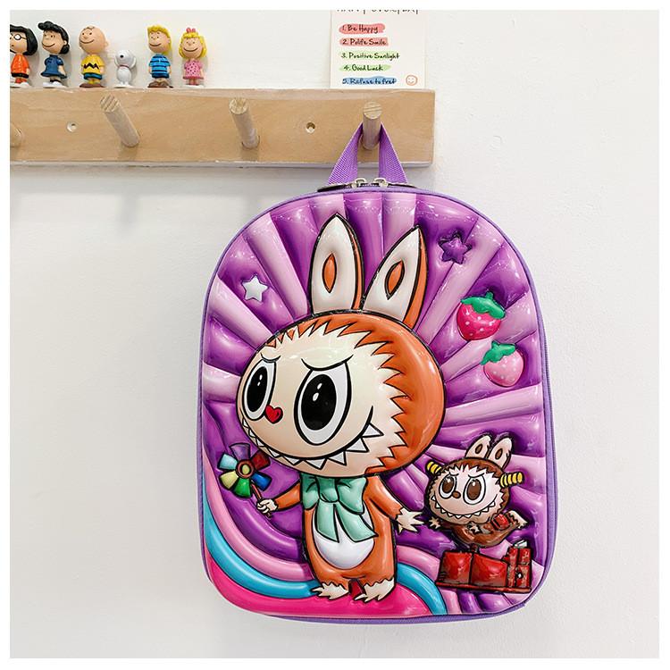 Neutral Versatile Gender Backpack For Kids With Fun Cartoon Characters For School