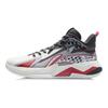 Баскетбольные кроссовки Li Ning Battle Falcon, удобные, универсальные, амортизирующие, нескользящие, износостойкие, водонепроницаемые, средней высоты ABAR093-2