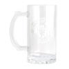 Crest Glass Tankard