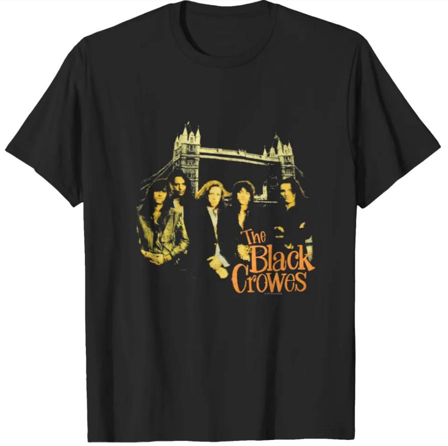 The Black Crowes Shake Your Money Maker Tour Vintage 1990s T-Shirt Mens Womens Tees Top