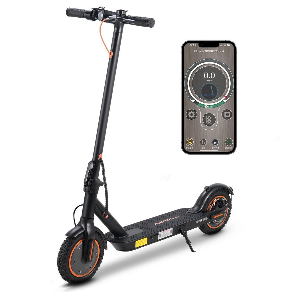 TwoFish V1Max: 350 В без лишних хлопот, компактный аккумулятор 36 В, безопасная скорость 28 км/ч. Сложи и поезжай