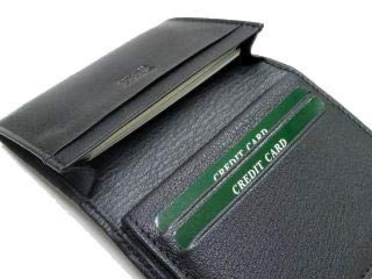 Craftsman Pass License Cowhide ID Comes with Inner Commuter Holder 650 [Leather Yanaka] 3-sided Case, Bifold, Driver's Case, Leather, Case, Belt,