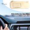Car Front Left Right Sun Visor Panel with Makeup Mirror UV Resistant Heat Insulation Sun Visor Replacement for Toyota Corolla
