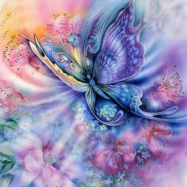 5d Алмазная картина Рыба Мозаика Животное Подарок ручной работы DIY Алмазная вышивка Крестом Озеро Домашний декор