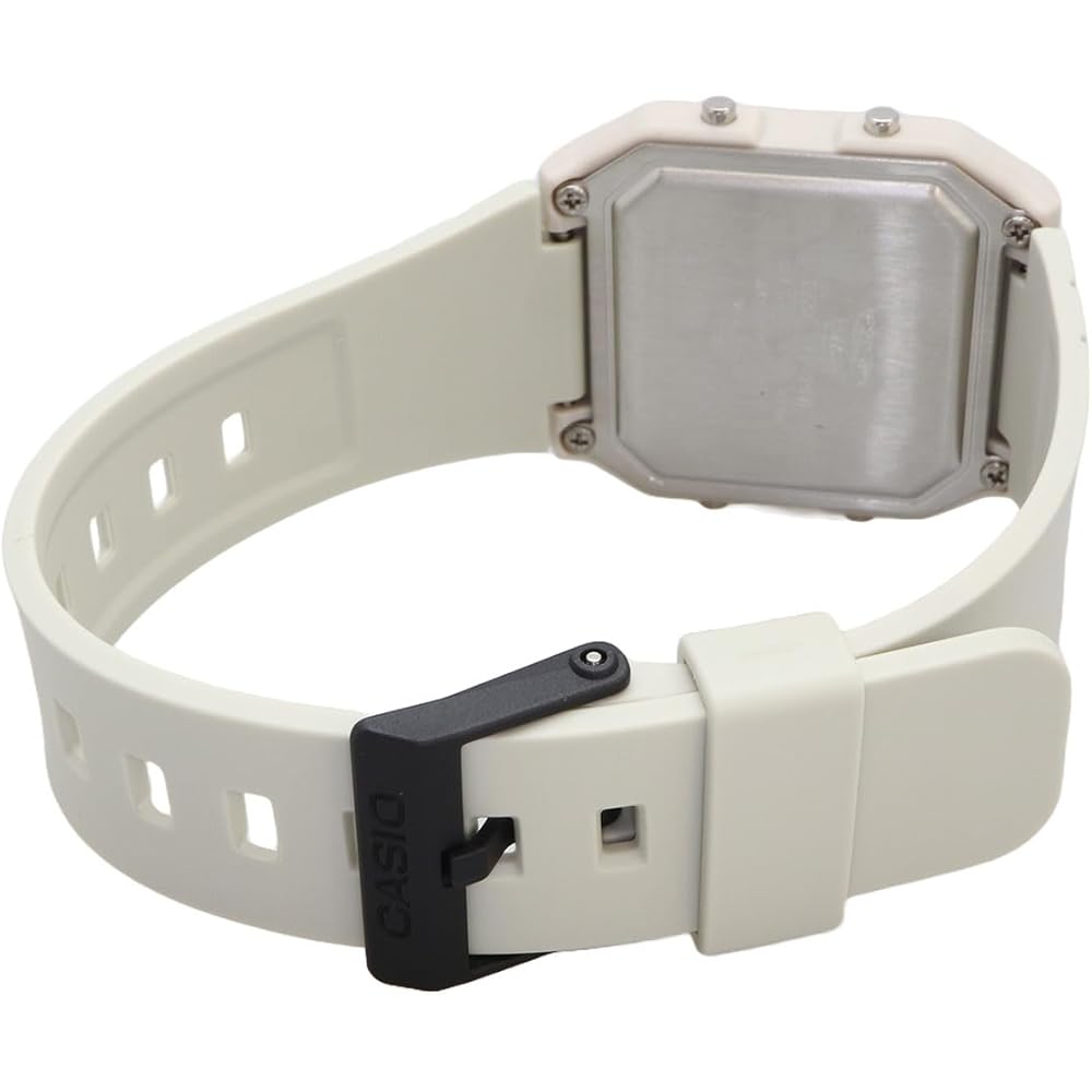 Casio Casio Стандартные Дешевые Casio LF-20W-8A Унисекс Часы Смола Слоновая кость Серый 20 мм