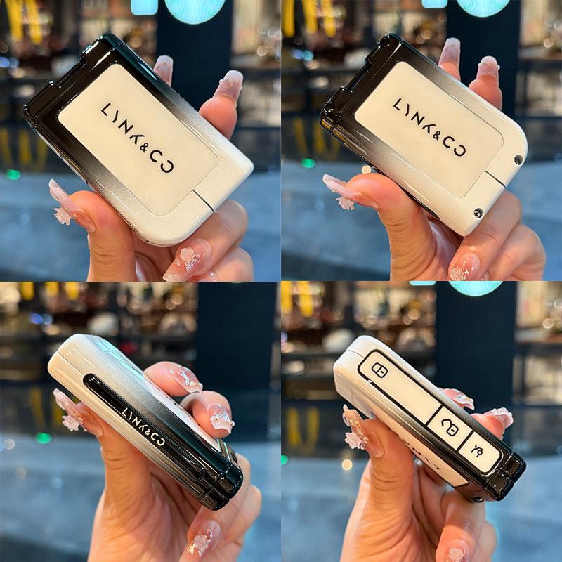 Чехол для ключа Lynk & Co 06/07 2020-26 Металлический защитный корпус Автоаксессуар
